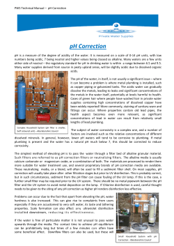 pH Correction
