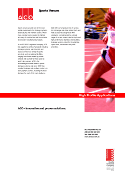 Sports - ACO Polycrete