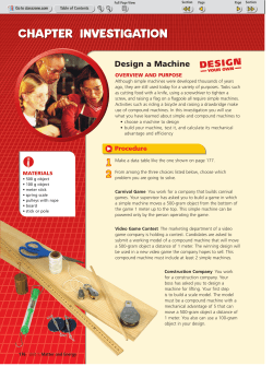 Design a Machine