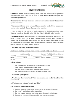 hydrosphere - IES La Madraza