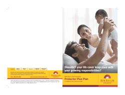 BSLI Protector Plus Plan - Birla Sun Life Insurance