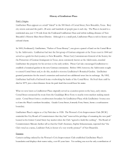 History of Lindheimer Plaza