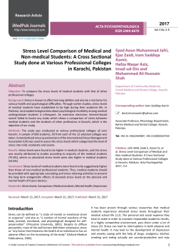 PDF - Acta Psychopathologica