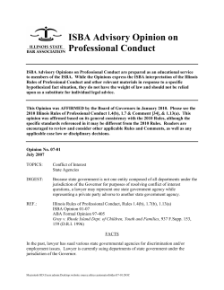 07-01 - Illinois State Bar Association