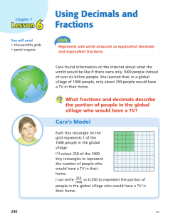 Cara`s Model - CB McMurdo School