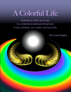 A Colorful Life Introduction.CKaplan