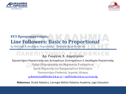 Line Followers: Basic to Proportional