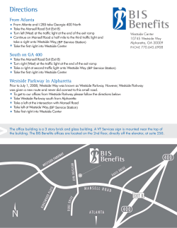 Directions - BIS Benefits