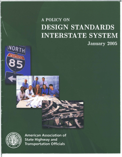 A Policy on Design Standards Interstate System
