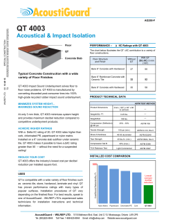 QT 4003 - AcoustiGuard