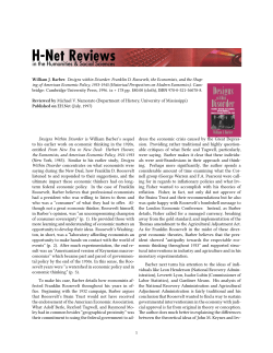 Untitled [Michael Namorato on Designs within Disorder - H-Net