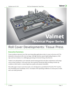 Roll Cover Developments: Tissue Press