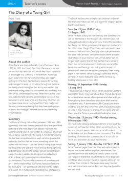 The Diary of a Young Girl