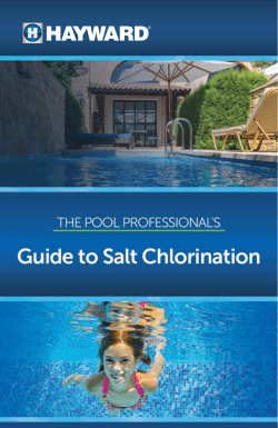 Guide to Salt Chlorination (LITSLTPAMP16)