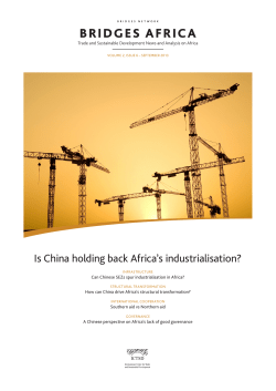 Is China holding back Africa`s industrialisation?