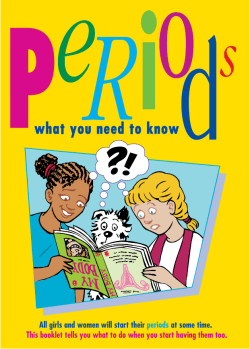 Periods &ndash; what you need to know