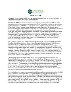 Read Press Release