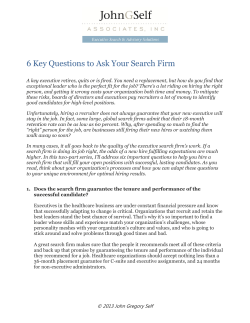 6 Key Questions to Ask Your Search Firm