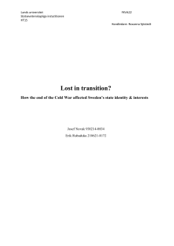 Open Access - Lund University Publications