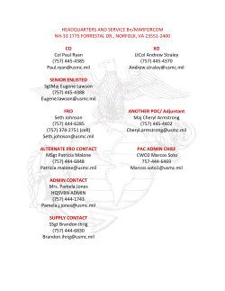 headquarters and service bn/marforcom