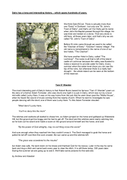 to find out what the pupils can tell you about Dalry