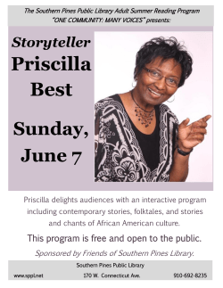 Priscilla Best full - Town of Southern Pines