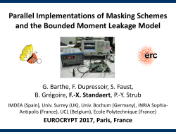 slides - Eurocrypt 2017