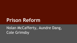 Prison Reform