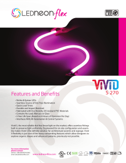 Features and Benefits S 270