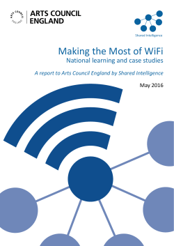 Making the Most of WiFi
