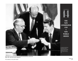 Chapter 14: The New Conservatism and a New World Order