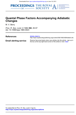 Changes Quantal Phase Factors Accompanying Adiabatic
