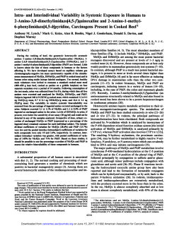 Intra- and Interindividual Variability in Systemic
