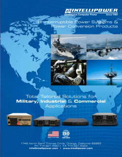 Military - IntelliPower, Inc.