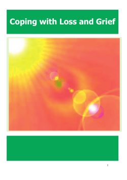 Coping with Loss and Grief