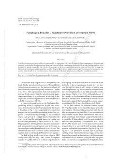 FULL TEXT - Polish Journal of Microbiology