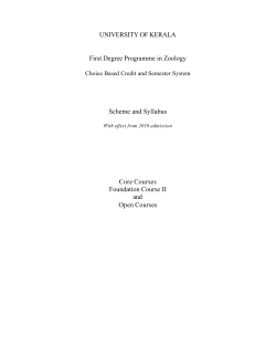 to view the Syllabus - St. Michaels College Cherthala