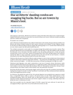 The property is spectacular, 300 feet of oceanfront in Sunny Isles