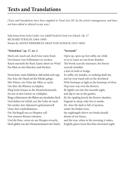 Texts and Translations