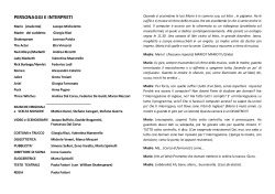 personaggi e interpreti