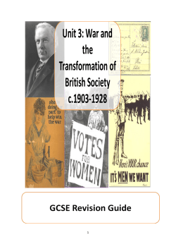 History - GCSE Revision Guide