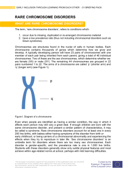 Rare Chromosomal Disorders