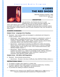 10095 the red shoes - The Described and Captioned Media Program