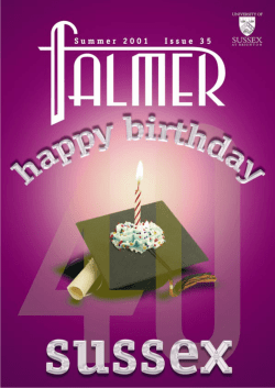 Falmer 35 (Summer `01) [pdf 1mb]