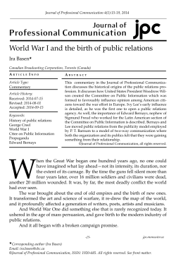 Journal of Professional Communication