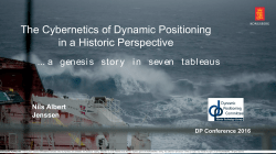 The Cybernetics of Dynamic Positioning in a Historic Perspective