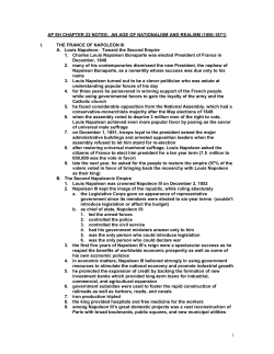 Spielvogel chapter 22 outline