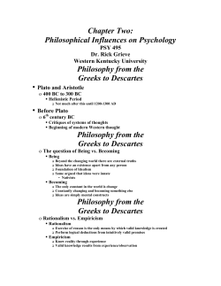 Acquiring Knowledge Through Experience