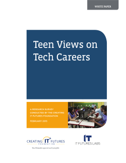 Teen Views on Tech Careers