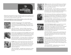 Northern Trail Zoo Animal Facts